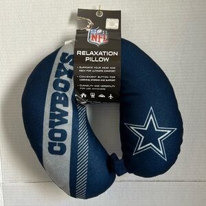 NFL Dallas Cowboys relaxation neck pillow.  NWT